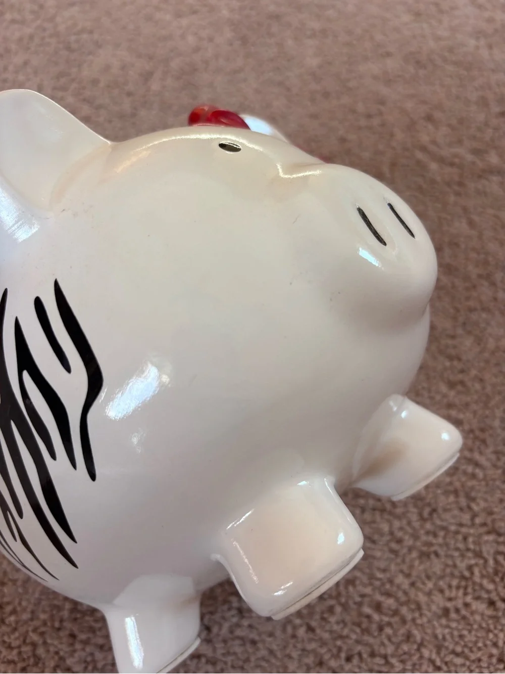 Target white piggy